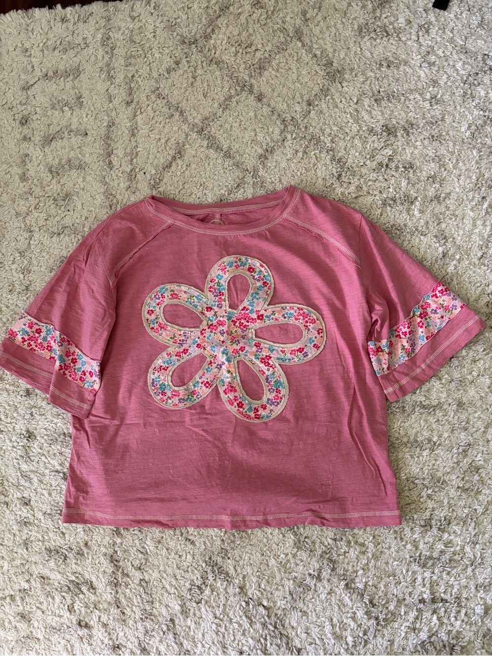 Shein Oversized Patchwork Shirt